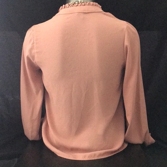 Forever 21 Women’s Woven Long Sleeve Dress Blouse Size Small NWOT - Picture 2 of 5